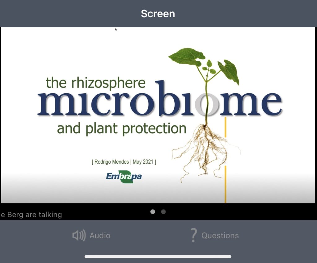 FEMS Microbiology Ecology Webinar on Sustainable Agriculture