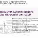 Захист кваліфікаційних робіт бакалаврів освітньої програми «Біотехнологія»